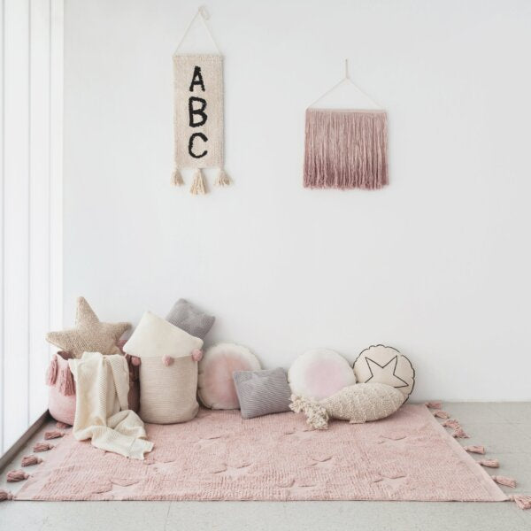 Tapete Estrelas Hippy Vintage Nude 120x175 cm - Lorena Canals **