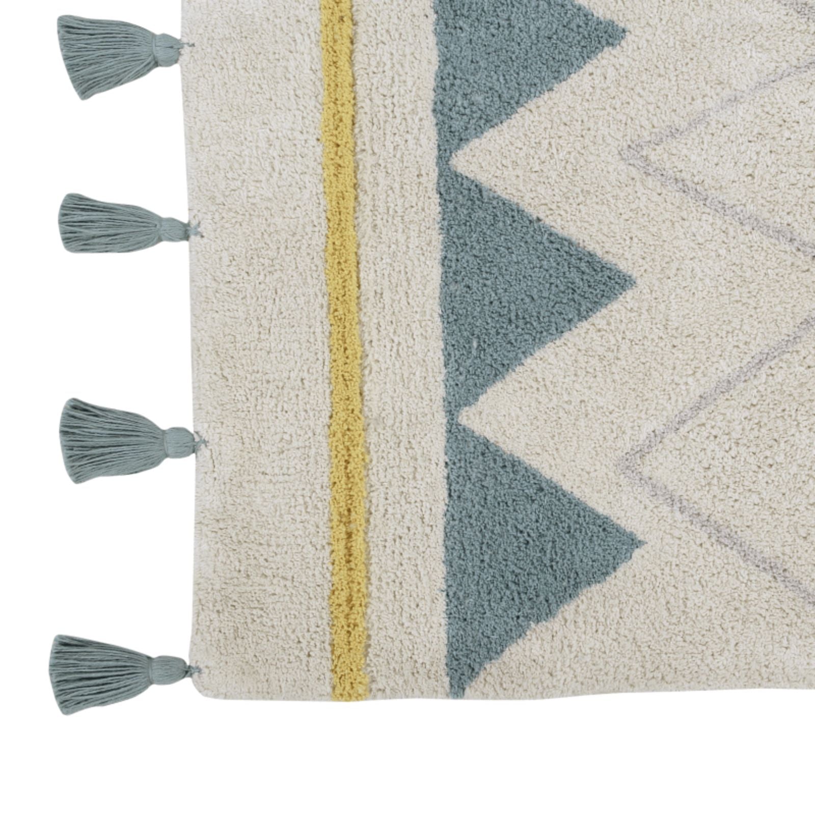 Tapete Azteca Azul Vintage G 140x200cm - Lorena Canals