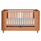 Berço Pé de Meia Madeira com Grade Madeira - Sleeper
