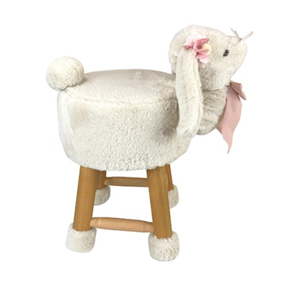 Banco de Pelúcia Infantil Decorativo - Silvia Polito Coelha Clarice