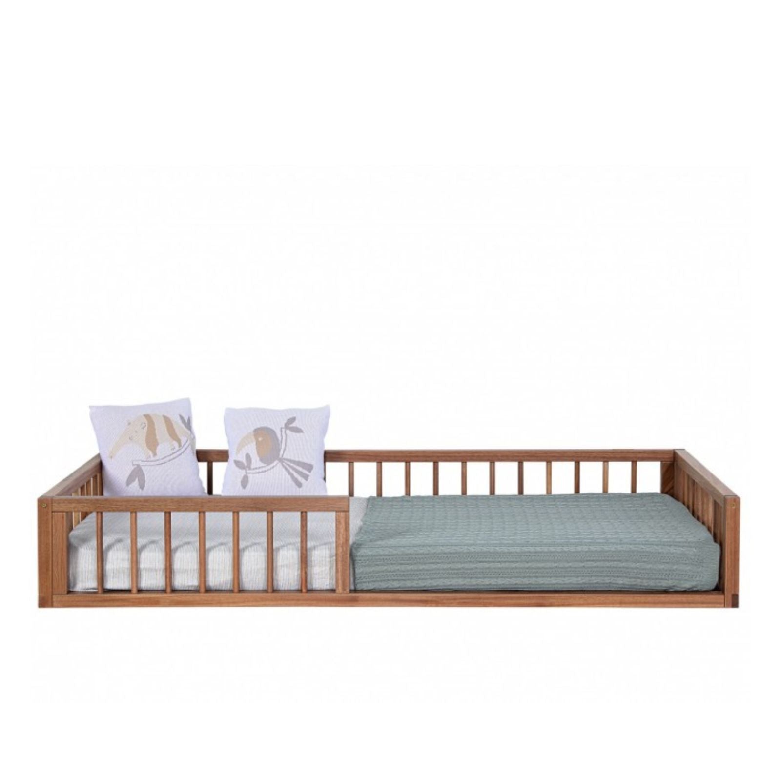 Cama de Solteiro Kids KIDS340 Madeira Jequitibá - Sleeper