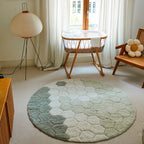 Tapete Honeycomb Blue Sage 140cm - Lorena Canals **