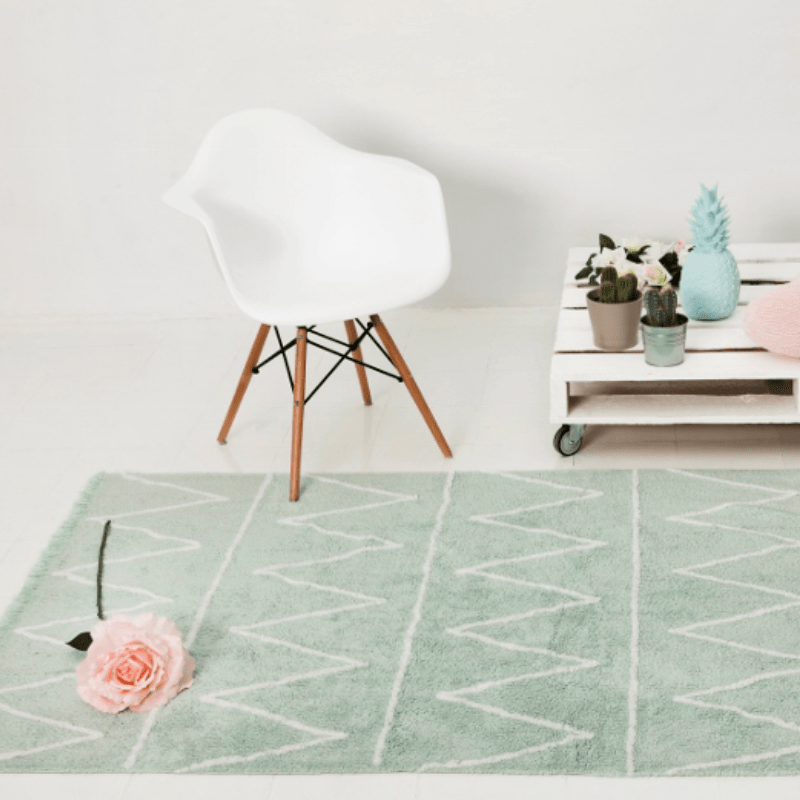 Tapete Hippy Menta 120x160cm - Lorena Canals