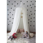 Cabana de Teto em Malha com Pompom
