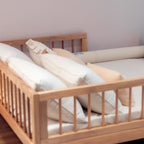 Kit de Pés para Cama KIDS341 Madeira Jequitibá