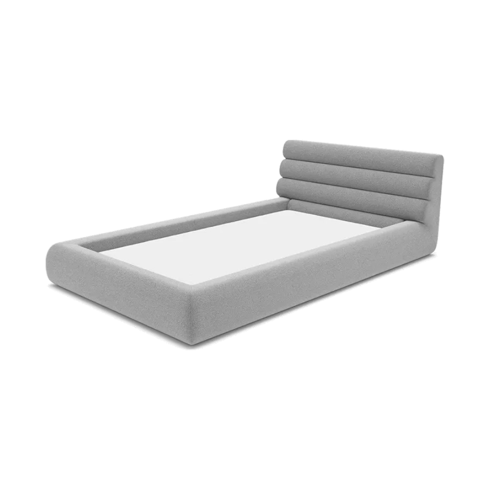 Cama Montessoriana Gomos Junior Cinza Claro - Bell'Baby