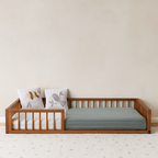 Cama de Solteiro Kids KIDS340 Madeira Jequitibá - Sleeper