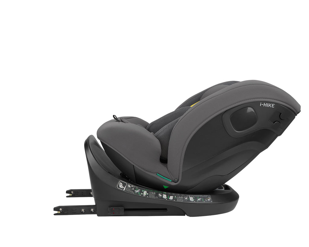 Cadeira de Carro Isofix I-Hike 360 (40 a 150cm) - Kikka Boo Dark Grey
