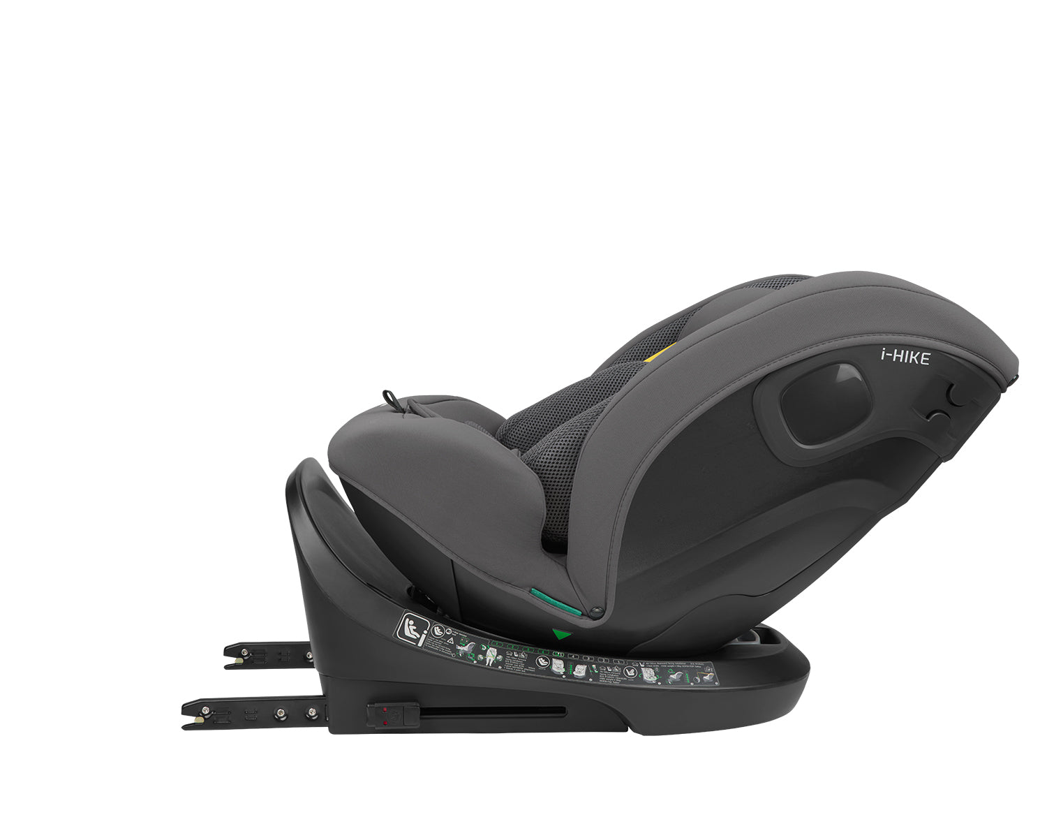 Cadeira de Carro Isofix I-Hike 360 (40 a 150cm) - Kikka Boo Dark Grey